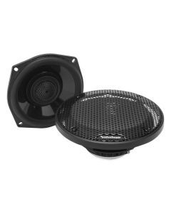 Rockford Fosgate Power Full Range Speaker For Harley-Davidson FLH, FLT 1998-2013 Black 5.25 in.