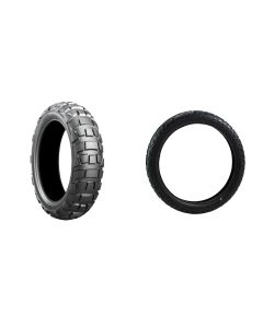 Bridgestone Battlax Adventurecross AX41 Tire Pair For Kawasaki KLR650 87-18