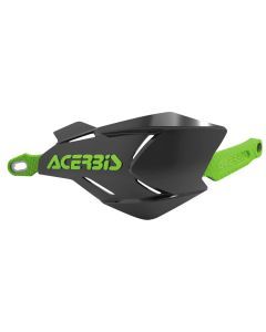 Acerbis Black/Green X-Factory Handguards - 2634661043