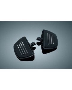 KURYAKYN GLOSS BLACK PREMIUM MINI BOARDS W/MALE MOUNT ADAPTERS FOR HARLEY 7578