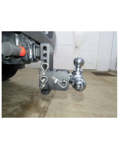 Tow & Stow Tri-Ball Ball Mount, 5" Drop, 1-7/8", 2" & 2-5/16" Hitch Balls, fits 2" Receiver Hitch