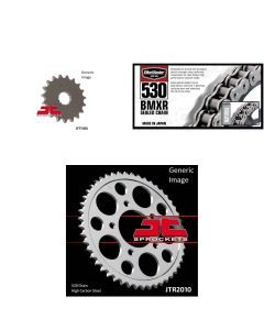 530 BMXR Chain Natural, Front & Rear Sprocket Kit TRIUMPH 1000 Daytona 1991-1995
