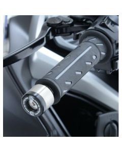 R&G Racing Black Bar End Sliders For 2014-2018 Kawasaki J300 BE0078BK