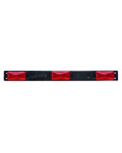 16" Red Sealed LED Identification Light Bar for Over 80" Trailer Applications