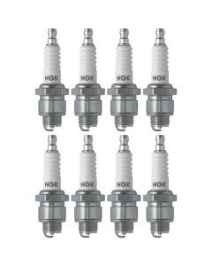 Set of 8 NGK Standard Spark Plugs for OMC M215 Engine 362cc
