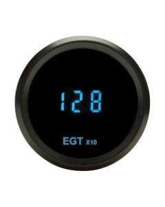 Round EGT, 2-1/16" (0-1600), 2-1/16", black, blue