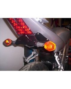 R&G Racing Black Tail Tidy License Plate Holder For 2003-2005 Suzuki SV1000 Bikini