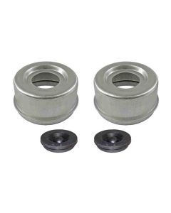 E-Z Lube Grease Caps with Rubber Plugs Pair