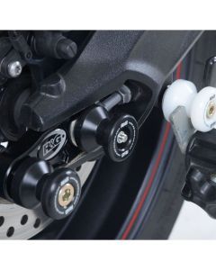 R&G Racing Black Spindle Sliders For 2006-2012 Triumph Daytona 675