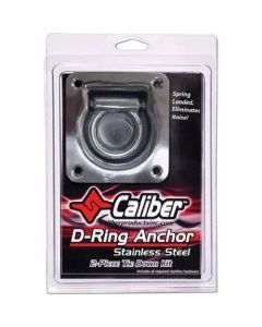 Caliber Stainless Steel Trailer D-Ring kit 13521