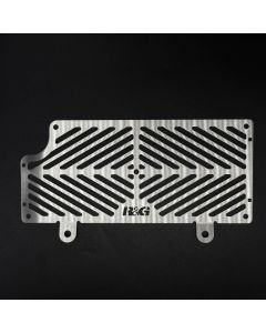 R&G Racing Stainless Steel Oil Cooler Guard For 2022-2024 Kawasaki Ninja ZX10R ZX1000