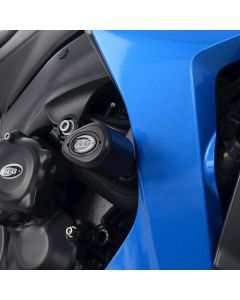 R&G Racing Black Aero Style Crash Protectors For 2022-2024 Suzuki GSXS1000GT