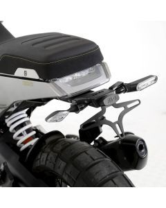 R&G Racing Black Tail Tidy License Plate Holder For 2021-2023 Husqvarna 125 Svartpilen