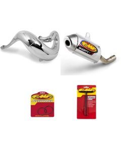 Fatty Exhaust Pipe Shorty Silencer & O-Ring Kit for KTM 250 SX 2011-2014