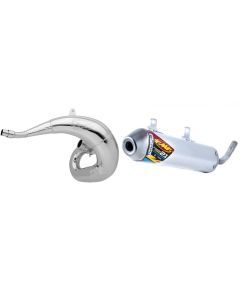 Gnarly Exhaust Pipe & Alum Powercore 2.1 Silencer for HUSQVARNA TE 250 2011-2016
