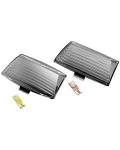 Harley FLSTC 1988-2013Fender Tip Lens And LED Bulb Kit Rear Red/Smoke Kuryakyn