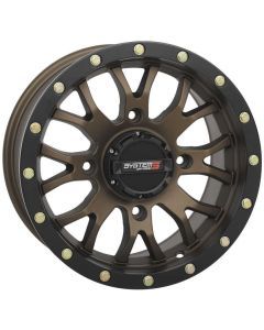 System 3 ST-3 Simulated Beadlock Bronze Wheel 14x7 4/137 5+2 (+30mm) 14S3-1237