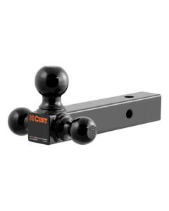 Multi-Ball Mount (2" Solid Shank, 1-7/8", 2" & 2-5/16" Black Hitch Balls)