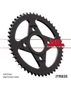 JT Sprockets Rear Steel Sprocket 45 Tooth 45T 428 Chain For Yamaha FZR80 RR 1992-1994 JTR835.45