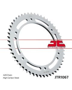 JT Sprockets Rear Steel Sprocket 52 Tooth 52T 428 Chain For Hyosung GT125 R Supersport 2006-2014 JTR1067.52