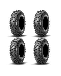 Full Set Of Maxxis Bighorn Radial (6 Ply) UTV Tires 27x9R-12 (4)