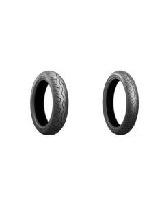 Bridgestone Front Rear 110/80-17 + 140/70-17 Battlax BT46 Motorcycle Tire Set