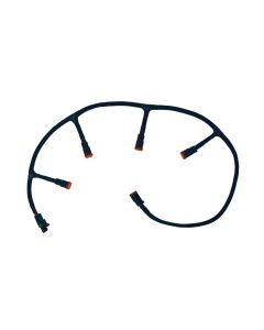 KC HiLiTES 32" Gravity Pro6 LED - 5-Light - Plug-N-Play Light Bar Harness 63223