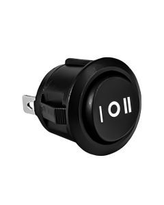 KC HiLiTES KC FLEX ERA Light Switch - 3-Position Rocker - Round - Black 3114