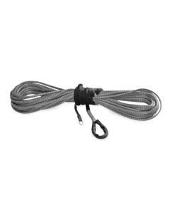 KFI Synthetic Winch Cable 1/4" x 50' - Smoke - SYN25-S50