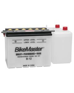 Performance Conventional Battery For Harley-Davidson XLH 1967-1978 White