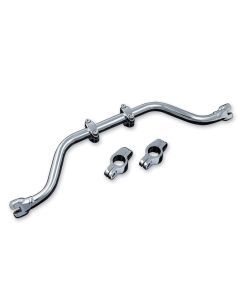 KURYAKYN CHROME ADJUSTABLE MUSTACHE BAR 1986-2017 HARLEY DAVIDSON SOFTAIL 7502