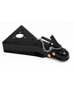 2-5/16" A-Frame Trailer Coupler, 15,000 lbs Capacity, Black Powder Coat Finish (CA-5280-B)