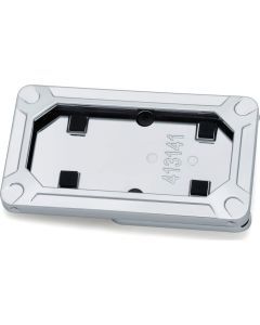 Kuryakyn Nova Side Mount License Plate Frames Black