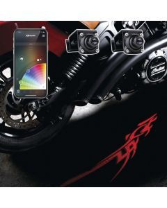 XK Glow CurbFX 2-Piece LED Light Projector Kit Tattoo - XK-CFX-STA-TATOO