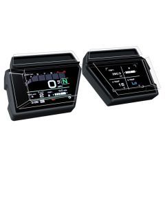 R&G Racing Clear Dashboard Screen Protector Kit For 2021-2022 Yamaha Tracer 9 GT