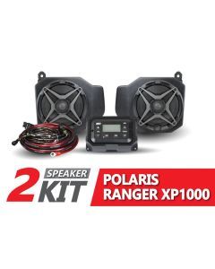 SSV Works 2 Speaker Audio System For Polaris Ranger 2018-2022 180-RG4-2A