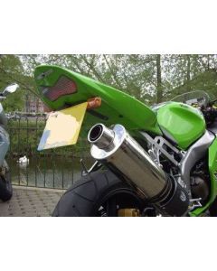 R&G Racing Black Tail Tidy License Plate Holder For 2003-2004 Kawasaki Ninja ZX6R ZX636C