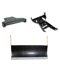 Denali 66" UTV Poly Snow Plow Kit For 2008-2014 Polaris RZR & 2012-2022 Polaris RZR 570 - MA11700_B