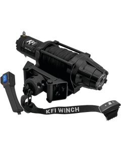 Winch Kit 5000 lb Wide For Polaris RZR XP 1000 Trails & Rocks 2019-2021 (Synthetic Rope)