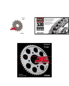 530 BMOR Chain Natural, Front & Rear Sprocket Kit for HONDA CB750K 1980-1982