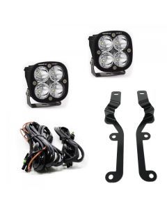 Baja Designs A-Pillar Light Kit Pair Squadron Sport Series Driving/Combo Pattern Clear Lens 447524