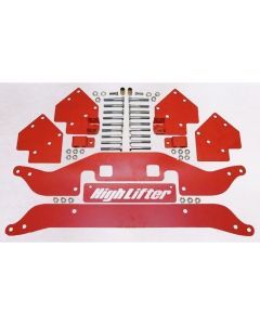 High Lifter Polaris RZR XP1000 2014 3-5" Adjustable Lift Kit Red - New