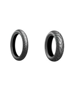 Bridgestone Battlax Adventure A41 120x70x17 And And 160x60x17 Full OEM Tire Set For Honda NC750X 2016+