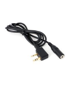 Rugged Radios Drivers Listen Only Ear Buds Adaptor Cable to Rugged and Kenwood Handheld Radios CS-KEN-LSO