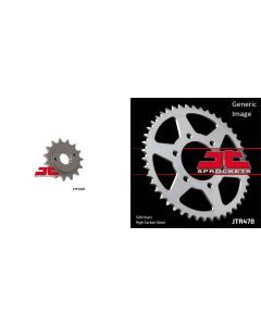Front & Rear Sprocket Kit for Street KAWASAKI ZX600 Ninja ZX-6RR 2005-2006