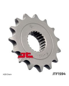 JT Sprockets Front Steel Countershaft Sprocket 15 Tooth 15T 428 Chain For Yamaha YBR250 2007-2011 JTF1594.15