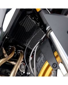 R&G Racing Matt Black PRO Radiator Guard For 2023-2024 Moto Morini X-Cape 649
