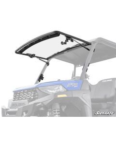 SuperATV Polaris Ranger SP 570 Scratch-Resistant Flip Windshield FWS-P-RAN570-001-70