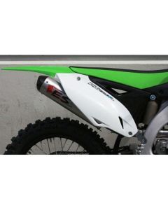 Big Gun Ballistic Stainless Steel Slip-On Exhaust With Black End Tip For Honda TRX450R 2006-2014