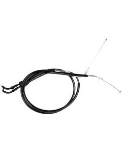 Motion Pro Black Vinyl Push - Pull Throttle Cable Set 04-0131